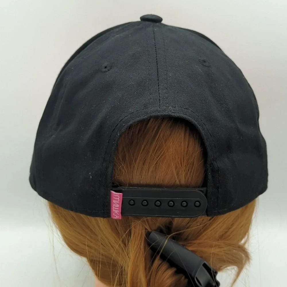 Mishka NYC x Death Adders Executioner MNWKA Snapback Hat Cap Black Red RARE